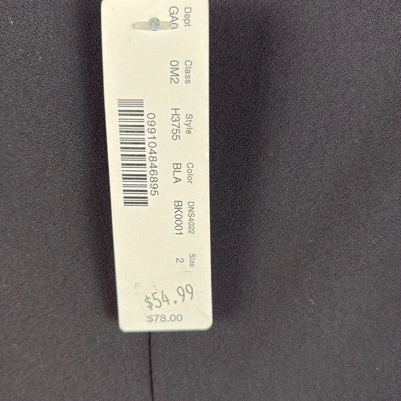 J. Crew Womens 2 Black Purple Sequined Shoulder Bow Lined Drapey Tank Top NWT - Picture 5 of 7